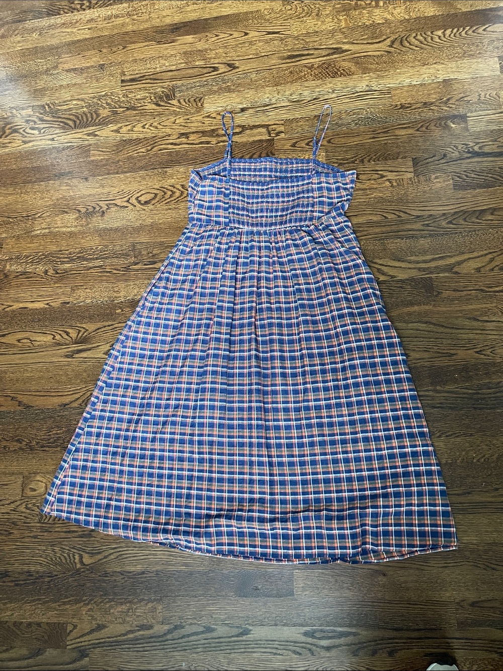 Pilcro Anthropologie Plaid Sundress with Smocked Bodice - Picture 4 of 5